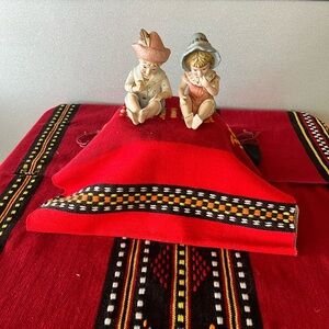 Bisque Dutch figurines